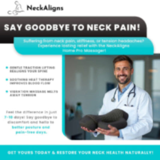 NeckAligns Pro Home Massager for Neck Pain Relief